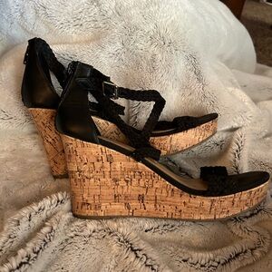 Mossimo black wedges deals